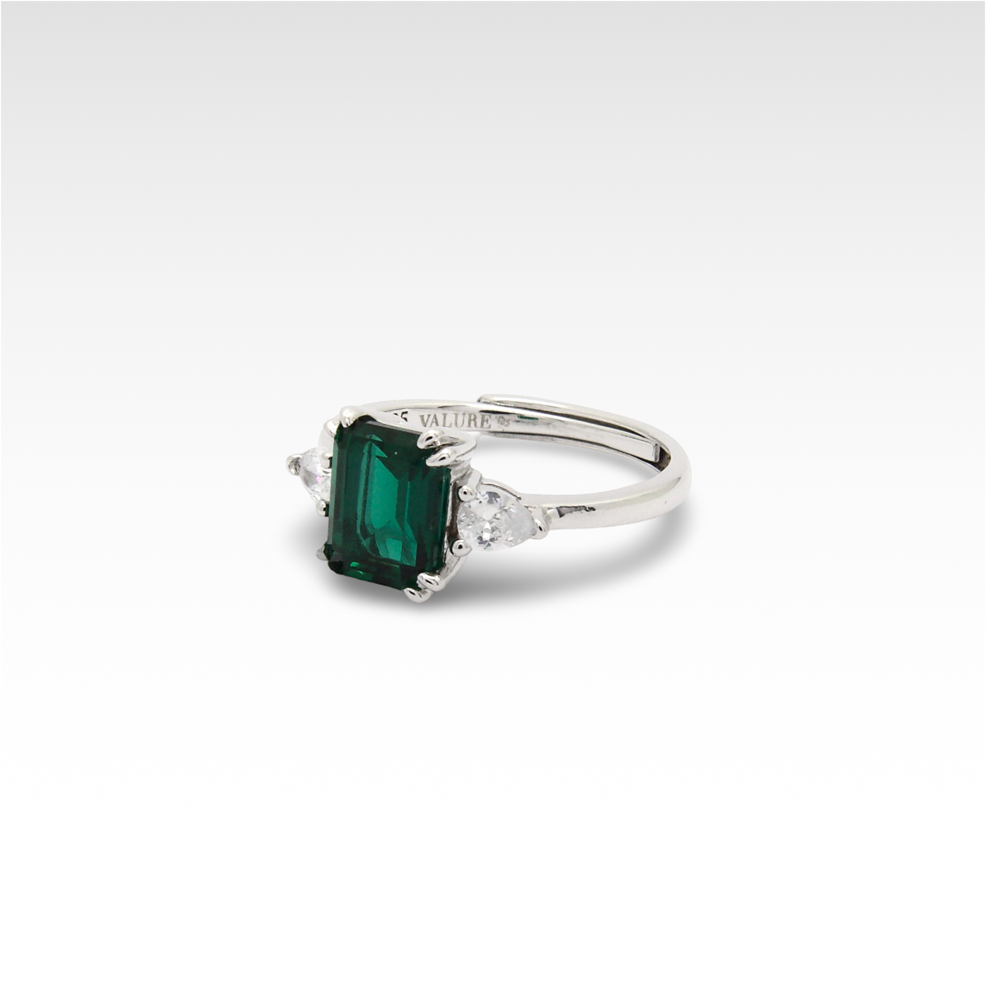 Founder’s Veridian Emerald-Cut Trilogy