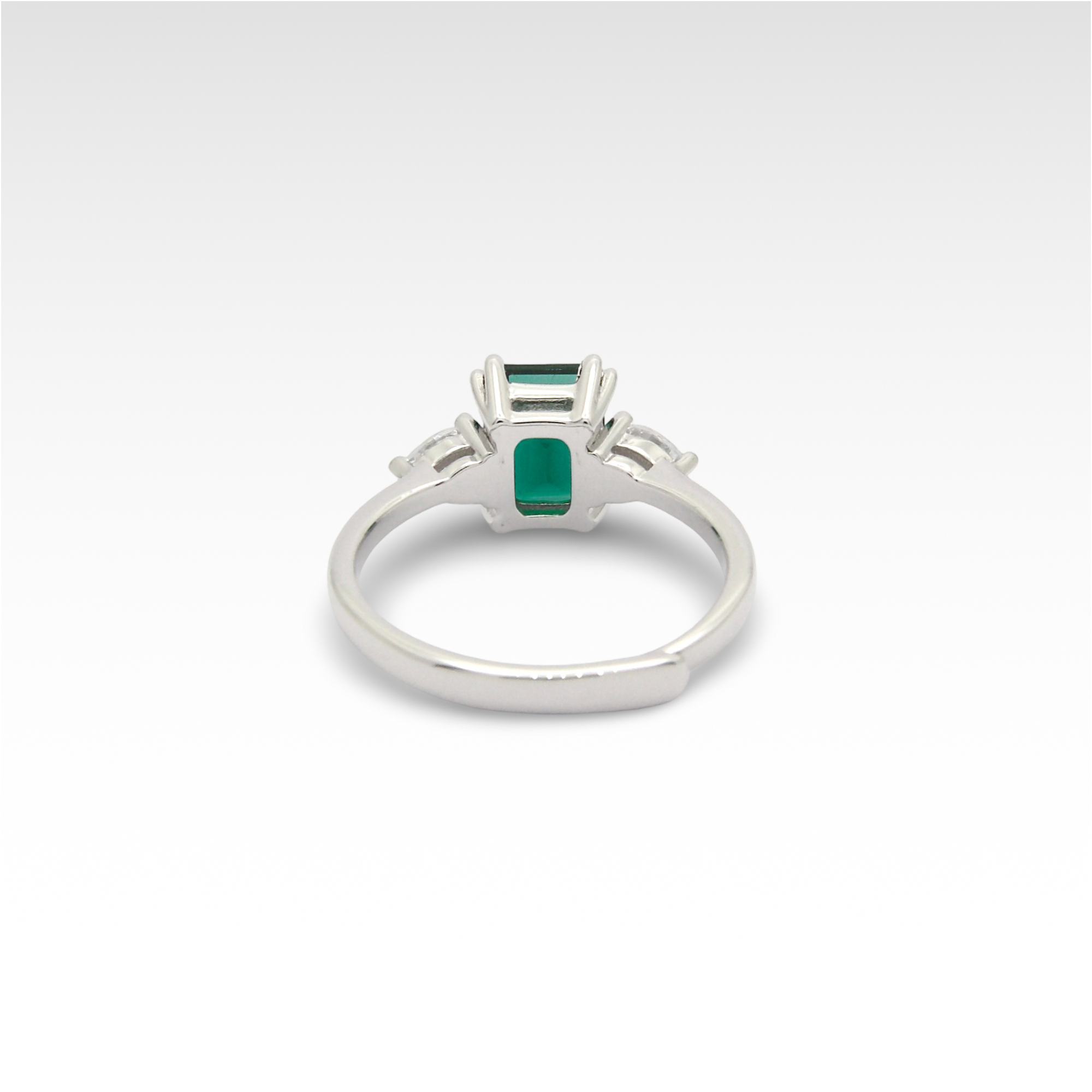 Founder’s Veridian Emerald-Cut Trilogy
