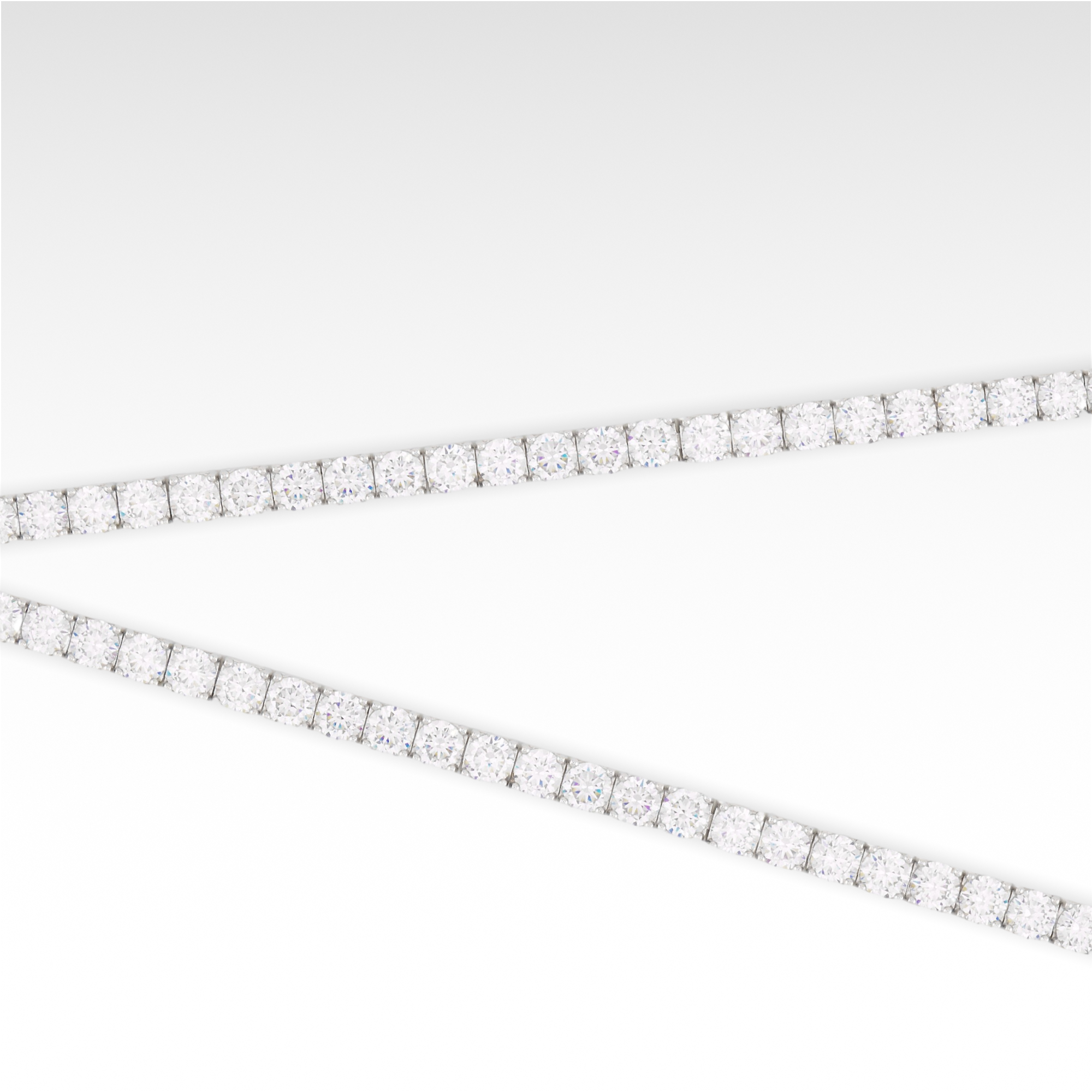 Founder’s Continuum Moissanite Tennis Necklace