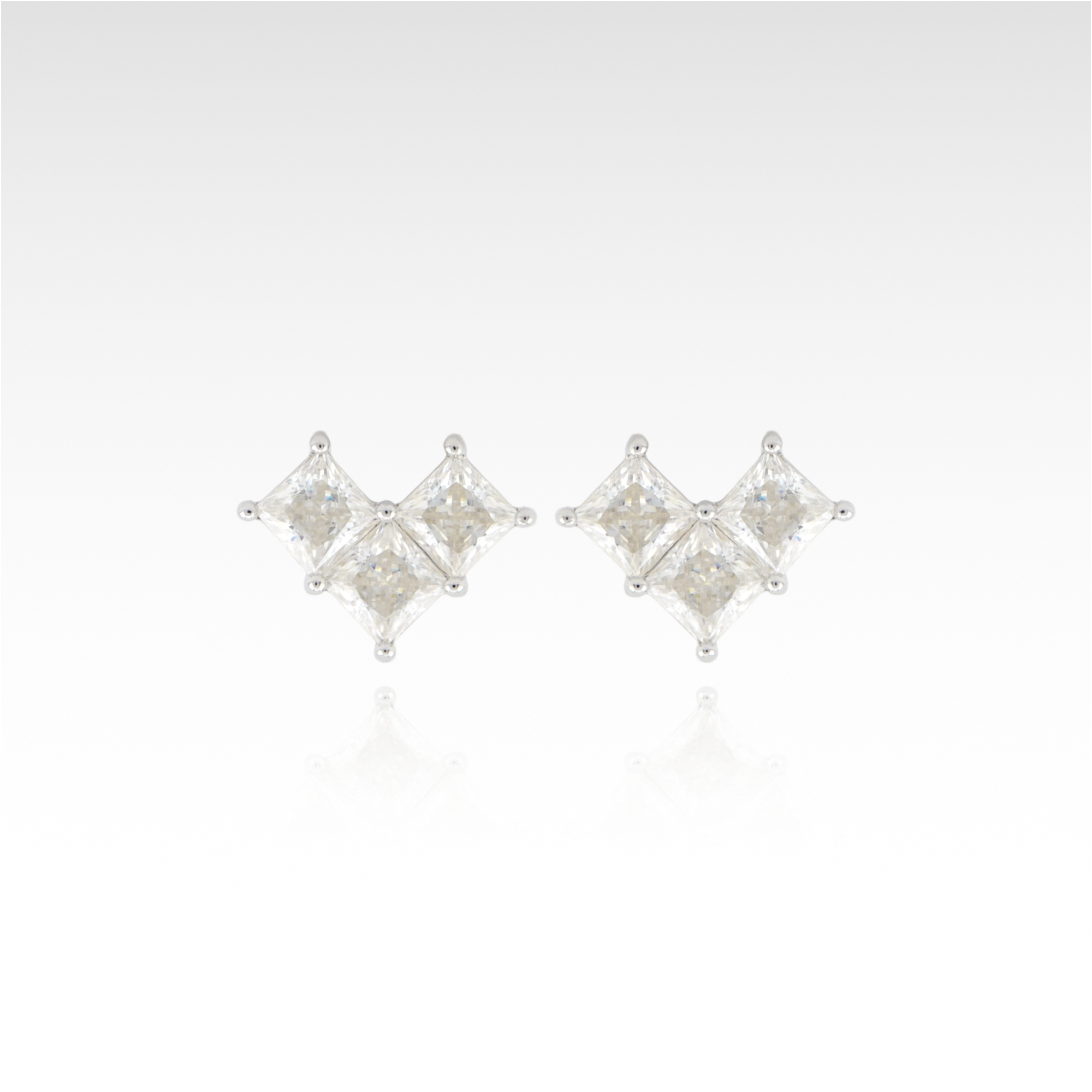 Founder’s Essence Moissanite Stud