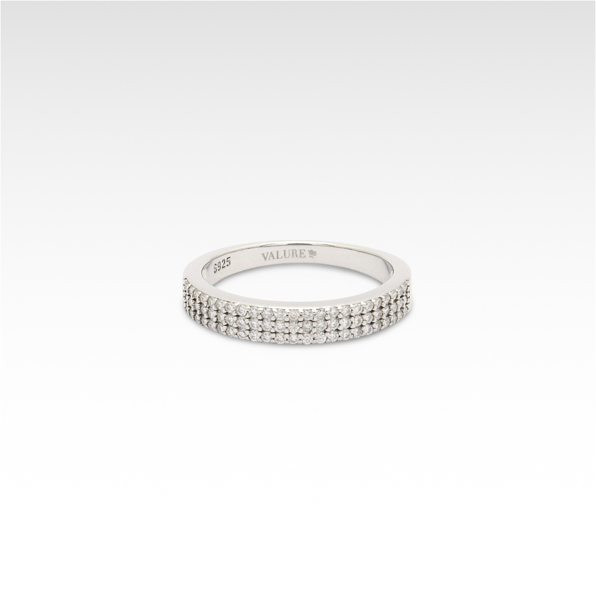Founder’s Eternity Moissanite Pavé