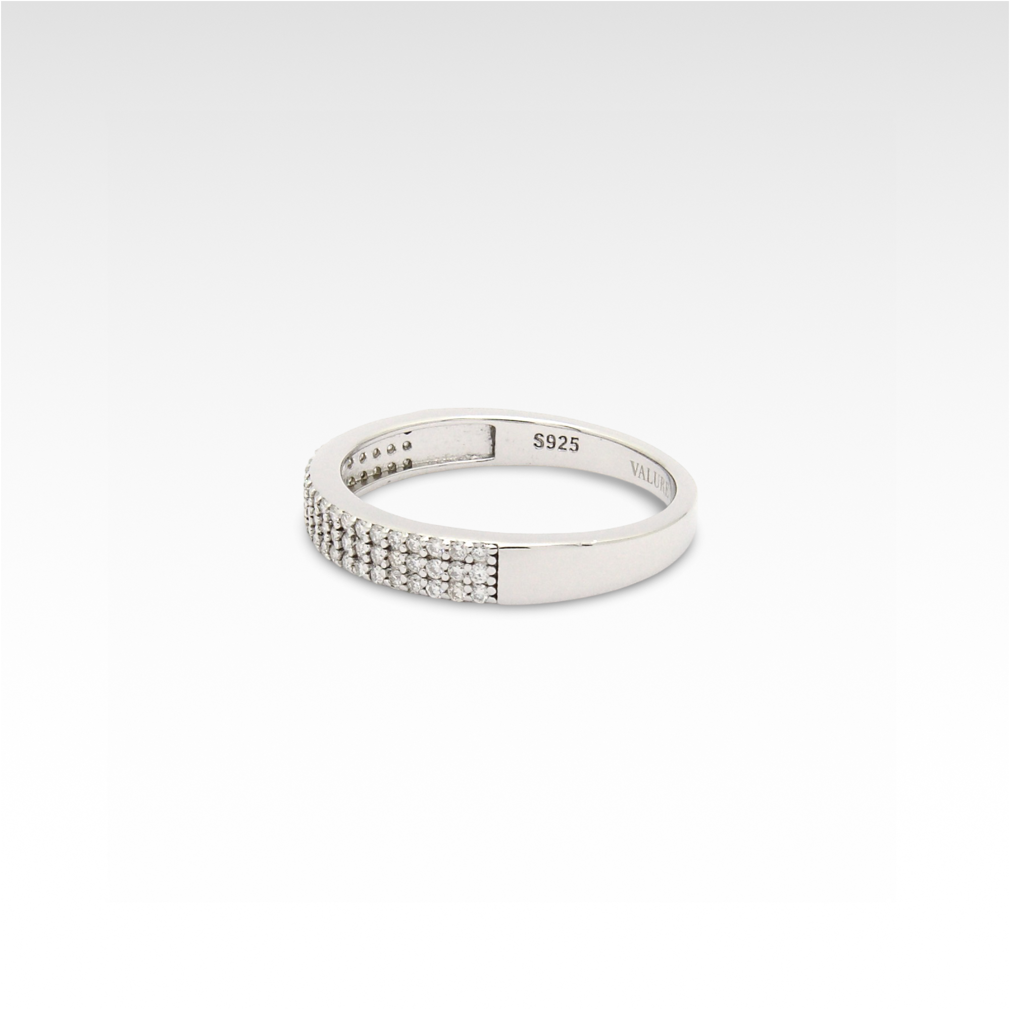 Founder’s Eternity Moissanite Pavé