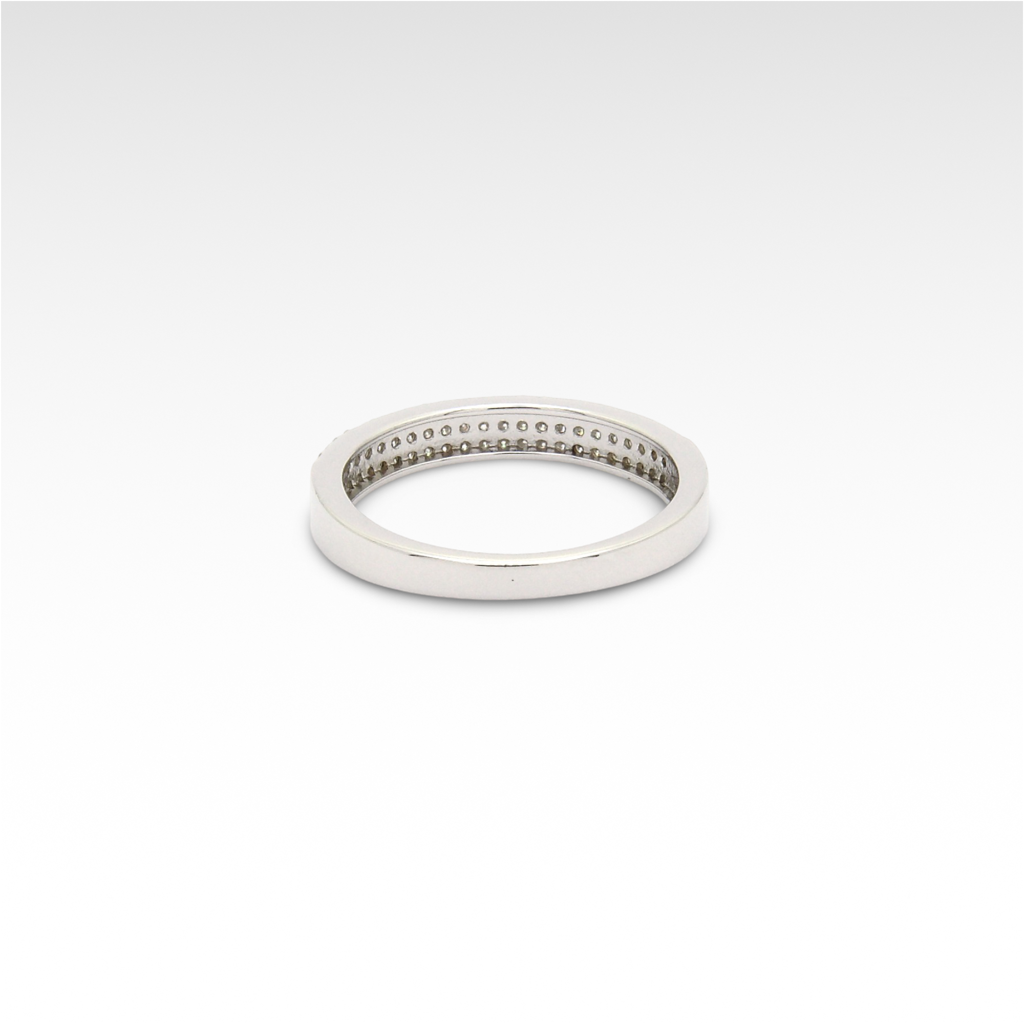 Founder’s Eternity Moissanite Pavé