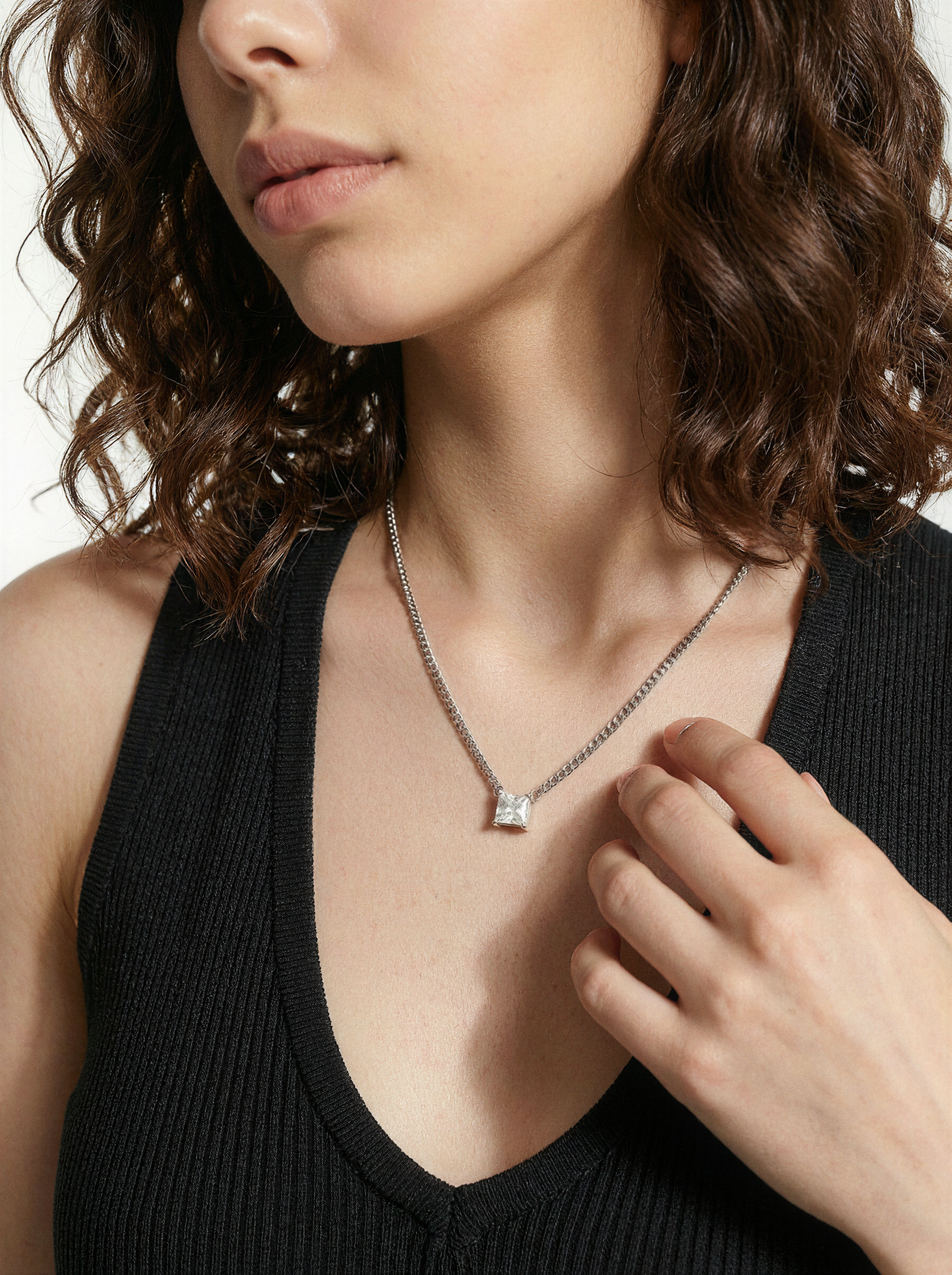 Founder’s Solace Moissanite Chain Necklace