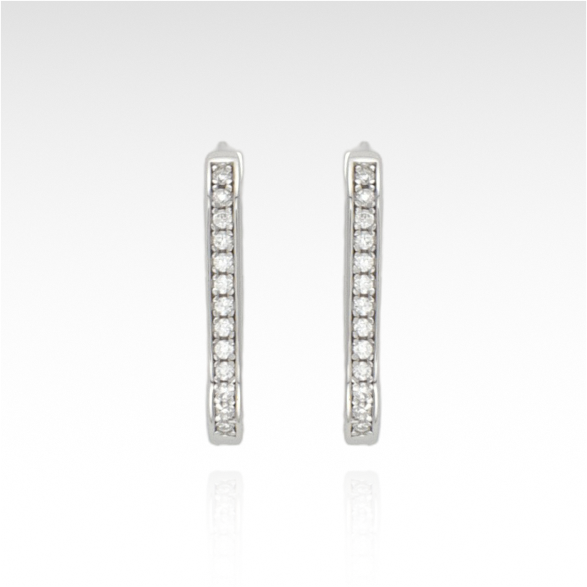Founder’s Serenity Moissanite Hoop