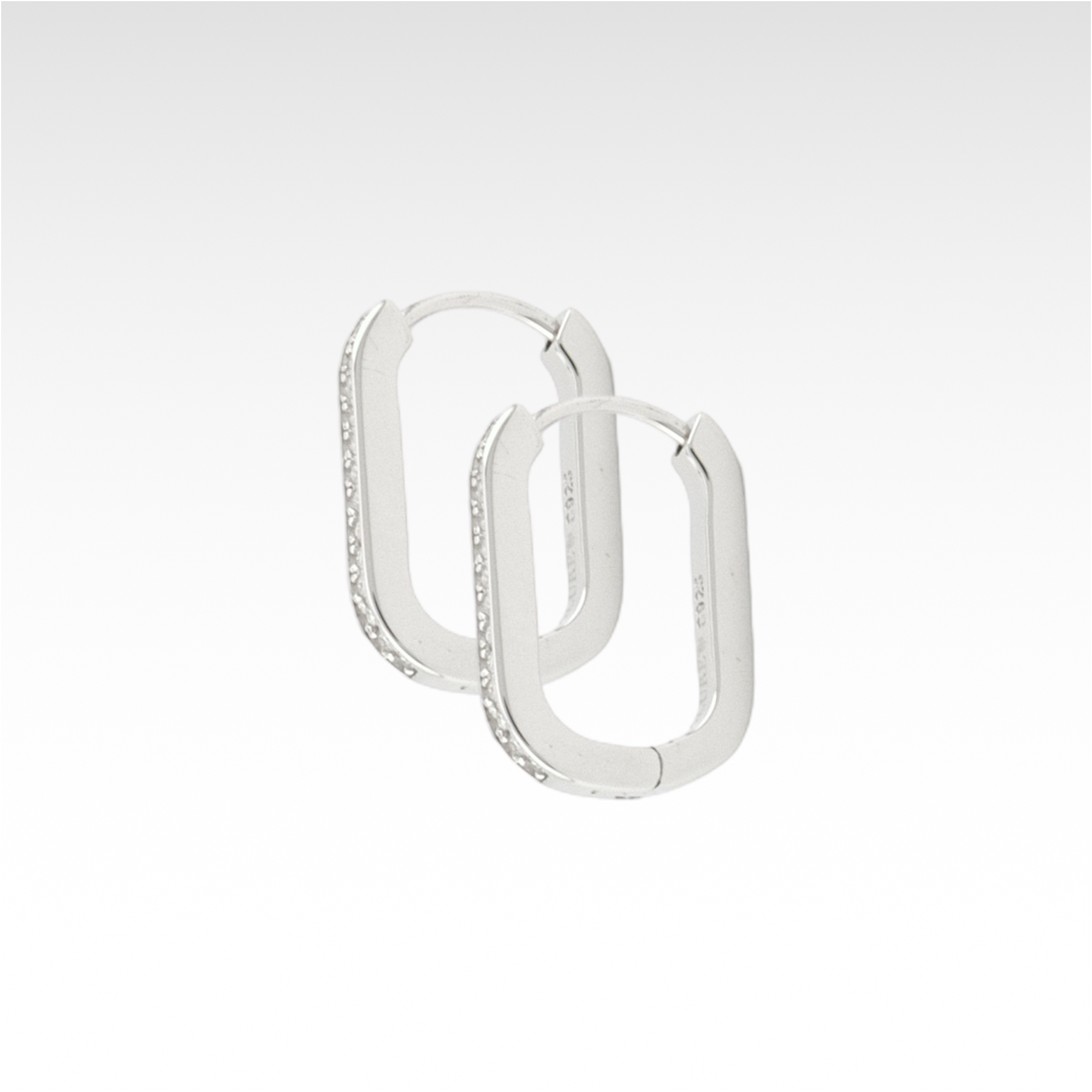 Founder’s Serenity Moissanite Hoop
