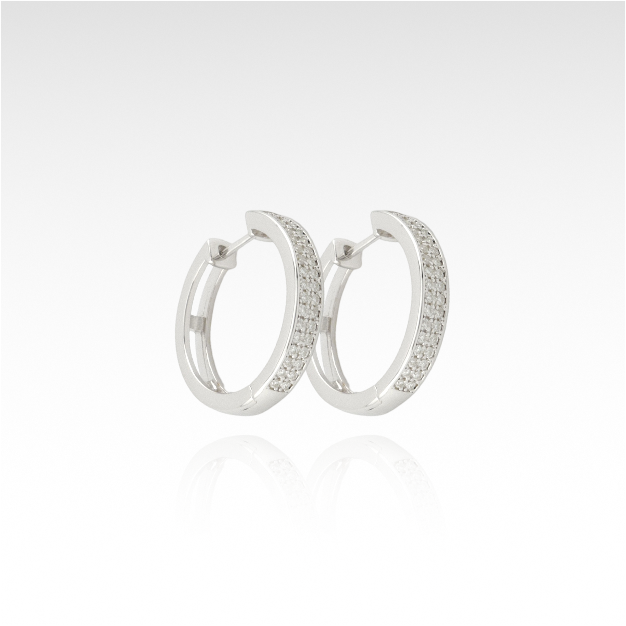 Founder’s Spirit Moissanite Hoop