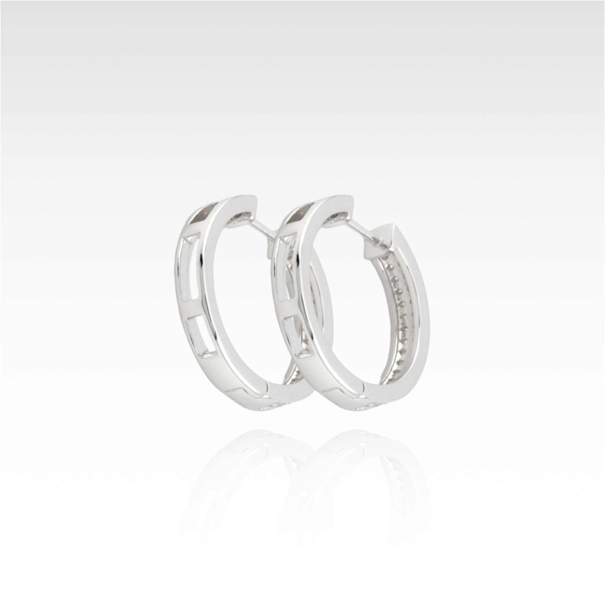 Founder’s Spirit Moissanite Hoop